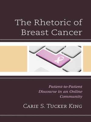 cover image of The Rhetoric of Breast Cancer